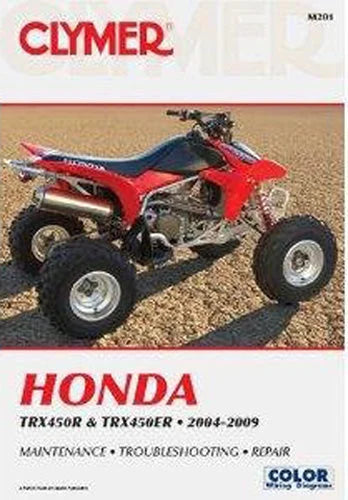 Clymer Shop Manuals CLYMER SERVICE MANUAL HONDA TRX450R CM201