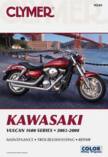 Load image into Gallery viewer, Clymer Shop Manuals CLYMER SERVICE MANUAL KAWASAKI VULCAN 1600 SERIES CM245