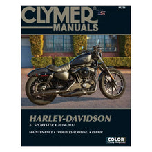 Load image into Gallery viewer, Clymer Shop Manuals HARLEY DAVIDSON SPORTSTER 2014-2017 CLYMER MANUAL M256