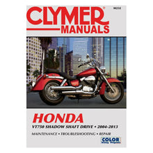 Load image into Gallery viewer, Clymer Shop Manuals HONDA VT750 SHAFT DRIVE 2004-2013 CLYMER MANUAL CM232
