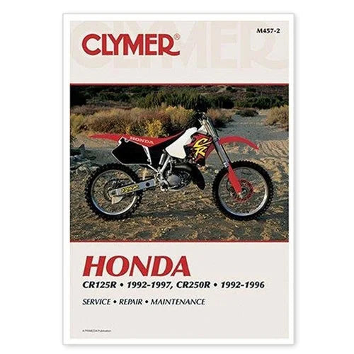 Clymer Shop Manuals SERVICE MANUAL - HONDA CR125 (92-97), CR250R (92-96) CM4572