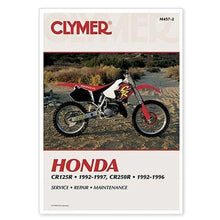 Load image into Gallery viewer, Clymer Shop Manuals SERVICE MANUAL - HONDA CR125 (92-97), CR250R (92-96) CM4572