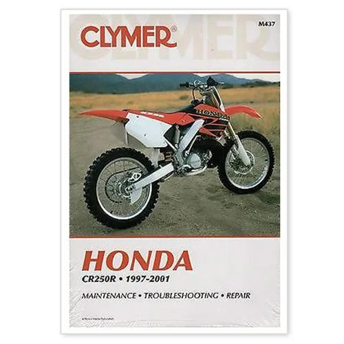 Clymer Shop Manuals SERVICE MANUAL - HONDA CR250R (97-01) CM437
