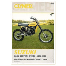 Load image into Gallery viewer, Clymer Shop Manuals SERVICE MANUAL SUZUKI CM371