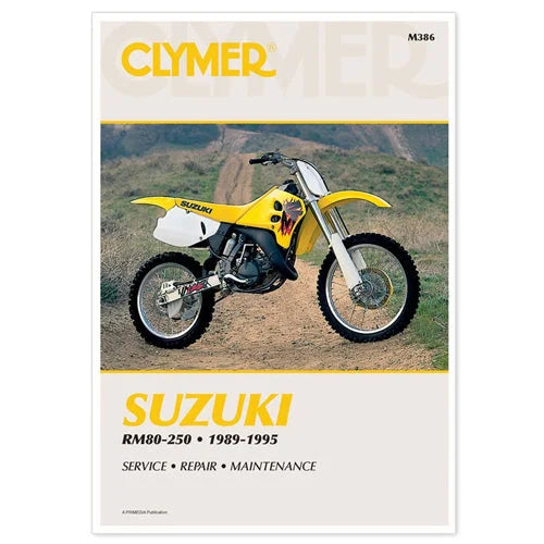Clymer Shop Manuals SERVICE MANUAL SUZUKI CM386