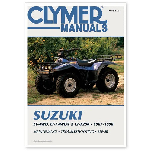 Clymer Shop Manuals SERVICE MANUAL SUZUKI CM4832