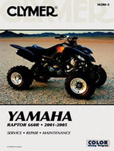 Load image into Gallery viewer, Clymer Shop Manuals SERVICE MANUAL YAMAHA CM2802