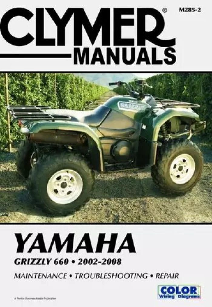 Clymer Shop Manuals SERVICE MANUAL - YAMAHA GRIZZLY CM2852