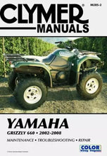Load image into Gallery viewer, Clymer Shop Manuals SERVICE MANUAL - YAMAHA GRIZZLY CM2852
