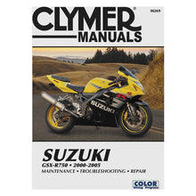 Load image into Gallery viewer, Clymer Shop Manuals SUZUKI GSX-R 750 2000-2005 CLYMER MANUAL CM269