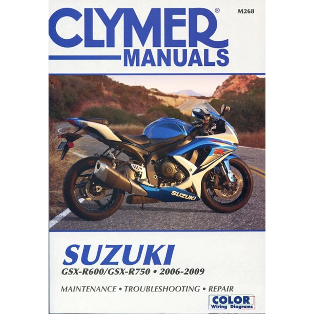 Clymer Shop Manuals SUZUKI GSX-R600-750 2006-2009 CM268