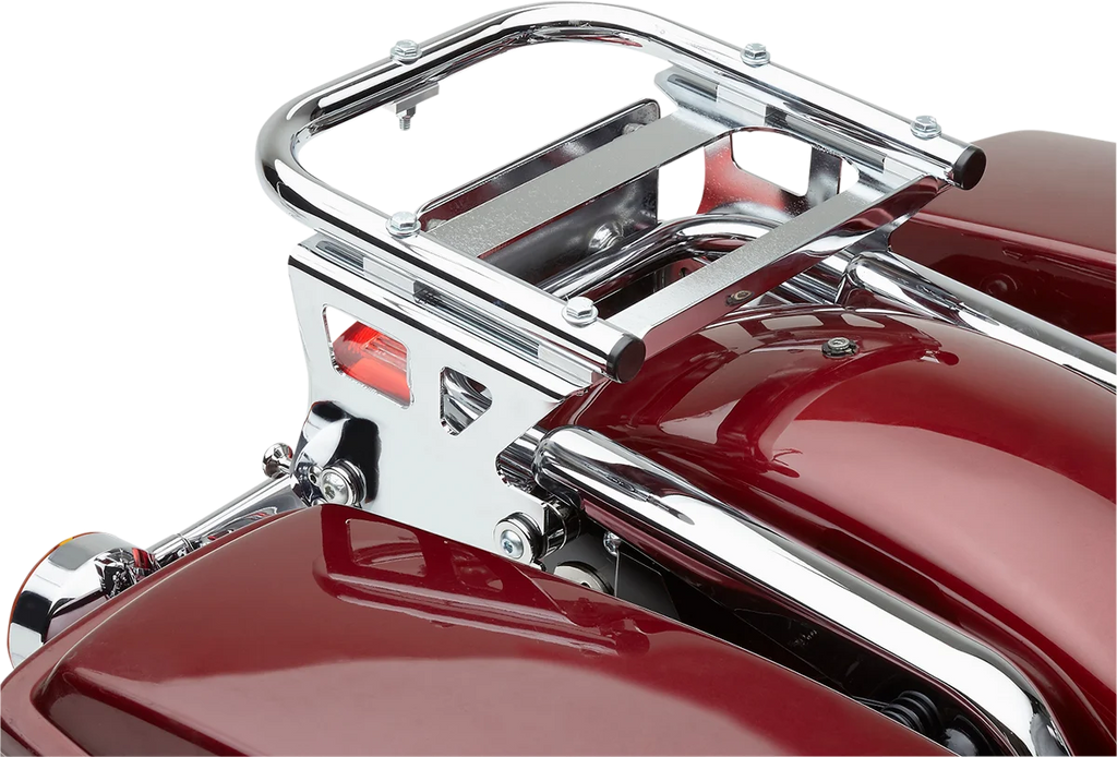 Cobra 2-Up Tour-Pak® Mount - Chrome 602-2700 - Back View