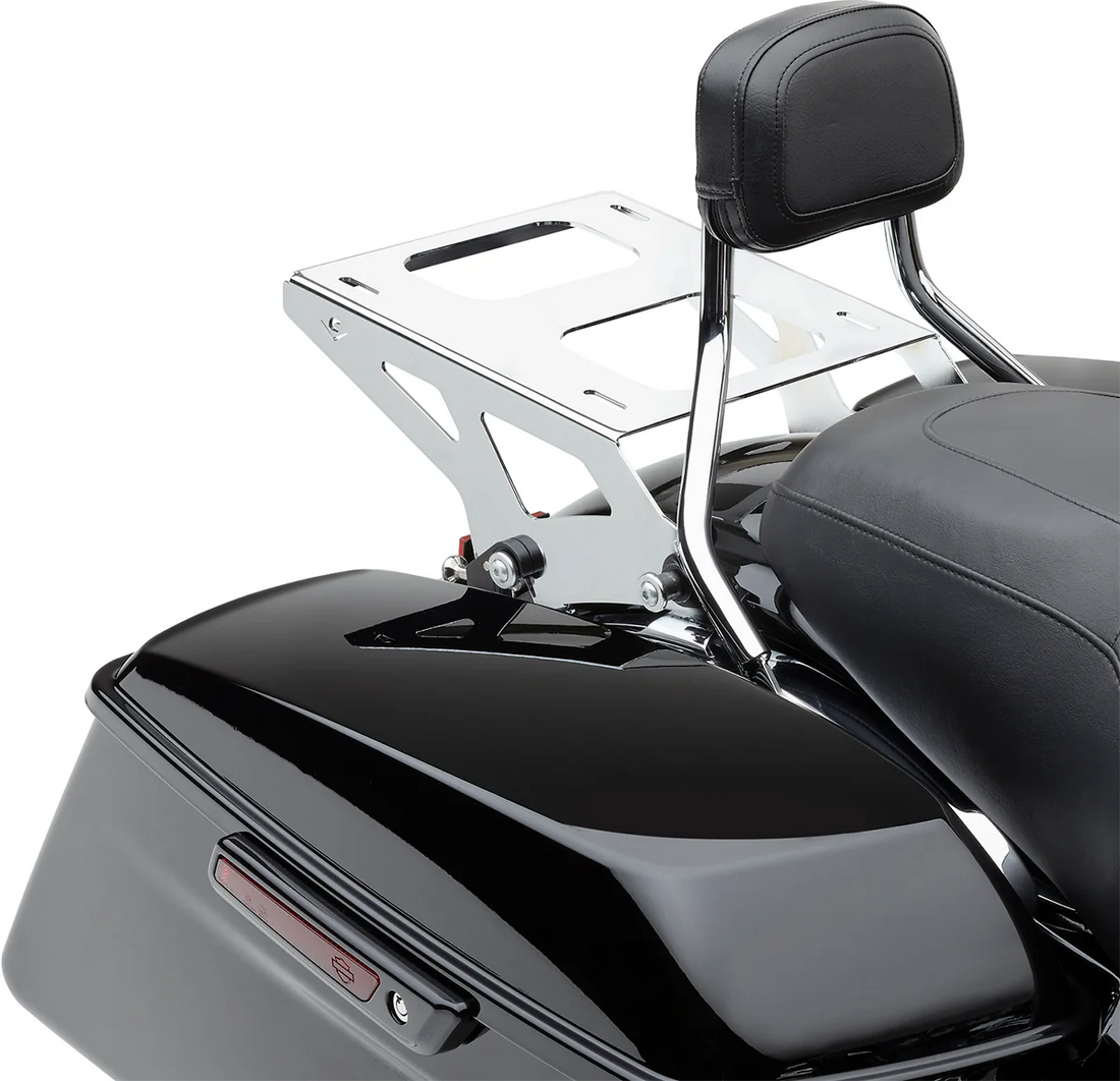 Cobra 2-Up Tour-Pak® Mount - Chrome 602-2702 - Side View