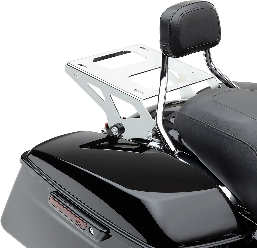 Cobra 2-Up Tour-Pak® Mount - Chrome 602-2702 - Side View