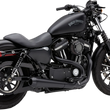 Load image into Gallery viewer, Cobra 2-into-1 El Diablo Exhaust System - Black - 4" 6472B - Main Product View