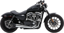 Load image into Gallery viewer, Cobra 2-into-1 El Diablo Exhaust System - Black - 4" 6472B - Side View