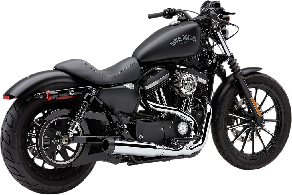 Cobra 2-into-1 El Diablo Exhaust System - Chrome - 3-1/2" 6492 - Main Product View