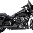 Load image into Gallery viewer, Cobra 3" Mufflers - Black 6021RB fits 2017-2020 Harley-Davidson Bagger - Main Product View