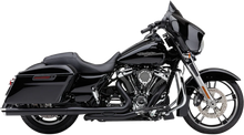 Load image into Gallery viewer, Cobra 3" Mufflers - Black 6021RB fits 2017-2020 Harley-Davidson Bagger - Main Product View