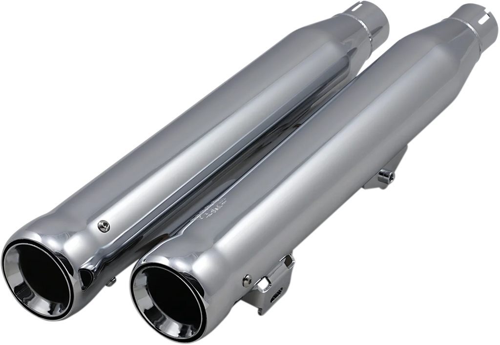 Cobra 3" Neighbor Hater Mufflers - Black 6049B - Side View