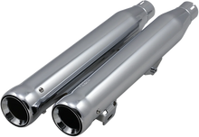 Load image into Gallery viewer, Cobra 3" Neighbor Hater Mufflers - Black 6049B - Side View