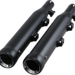 Load image into Gallery viewer, Cobra 3" Neighbor Hater Mufflers for '04-'13 XL - Black 6085RB - Main Product View