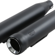 Load image into Gallery viewer, Cobra 3" Neighbor Hater Mufflers for '91-'17 Dyna - Black 6045B - Main Product View