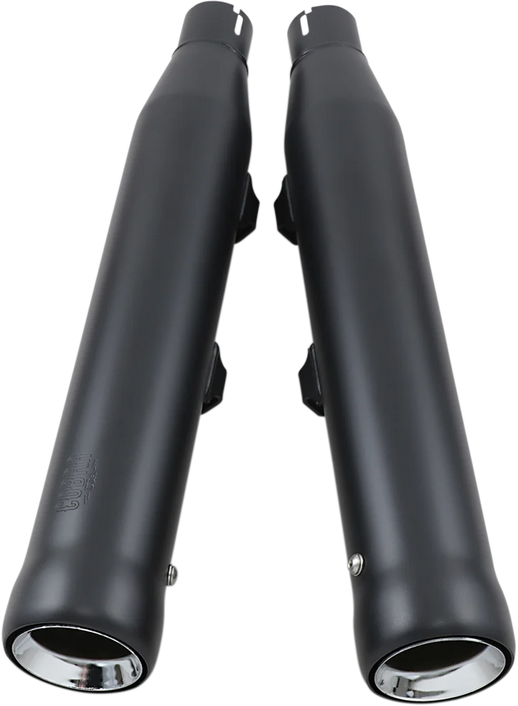 Cobra 3" Neighbor Hater Mufflers for XL - Black 6086RB - Main Product View