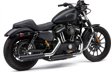 Load image into Gallery viewer, Cobra 3" Neighbor Hater Mufflers for XL - Black 6086RB - Side View