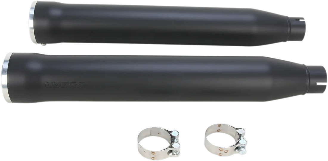 Cobra 3" RPT Mufflers - Black 6051B - Installation View