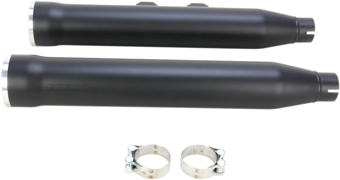 Cobra 3" RPT Mufflers - Black 6052B - Installation View
