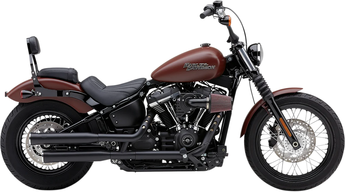 Cobra 3" RPT Mufflers - Black 6058B - Side View