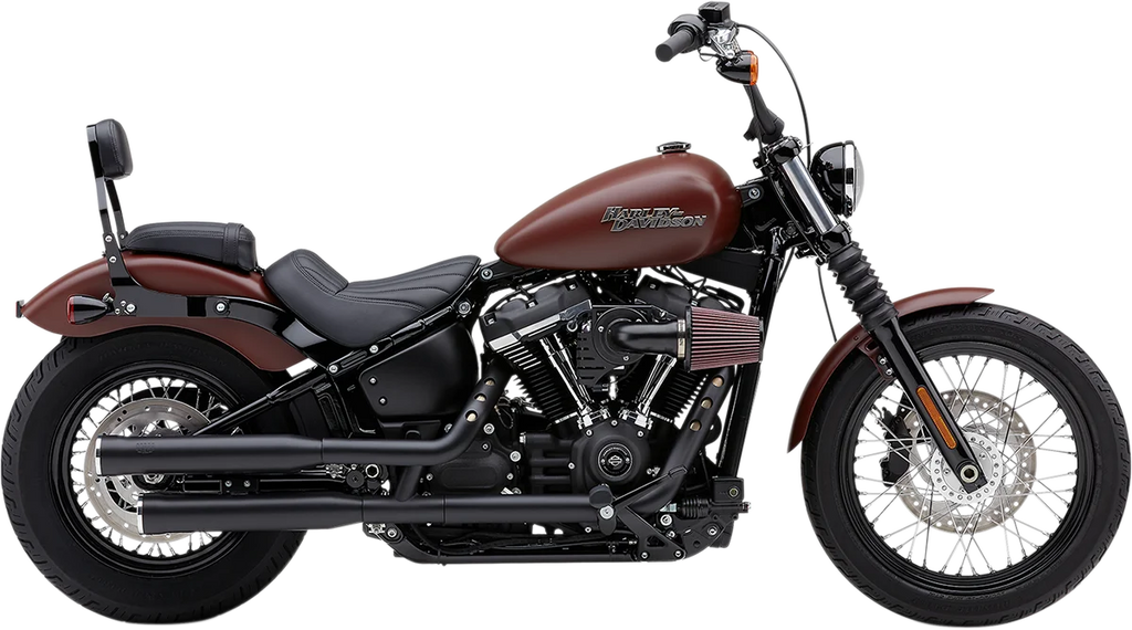 Cobra 3" RPT Mufflers - Black 6058B - Side View