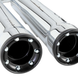 Load image into Gallery viewer, Cobra 3" RPT Mufflers - Chrome 6050 - Side View