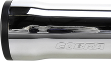 Load image into Gallery viewer, Cobra 3" RPT Mufflers - Chrome 6051 - Side View