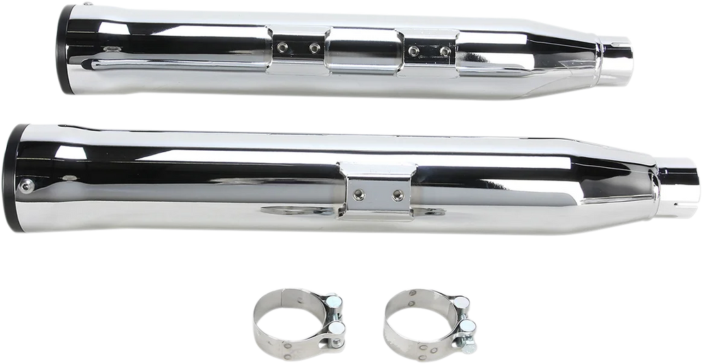 Cobra 3" RPT Mufflers - Chrome 6051 - Installation View