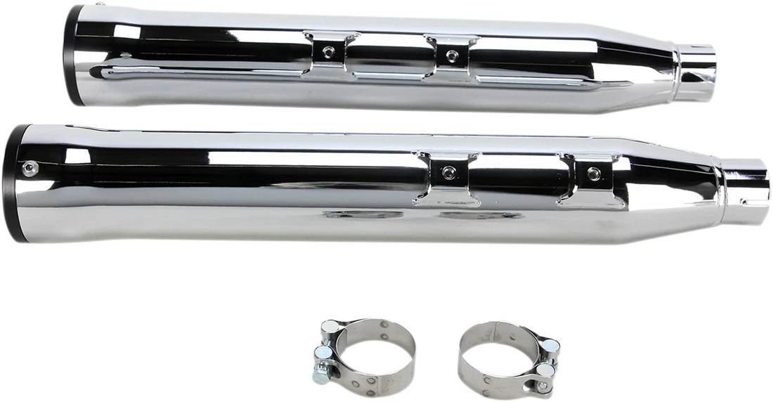 Cobra 3" RPT Mufflers - Chrome 6052 - Installation View