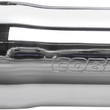 Load image into Gallery viewer, Cobra 3" RPT Mufflers - Chrome 6056 - Side View