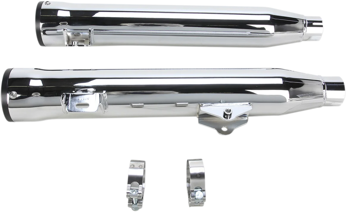 Cobra 3" RPT Mufflers - Chrome 6056 - Installation View