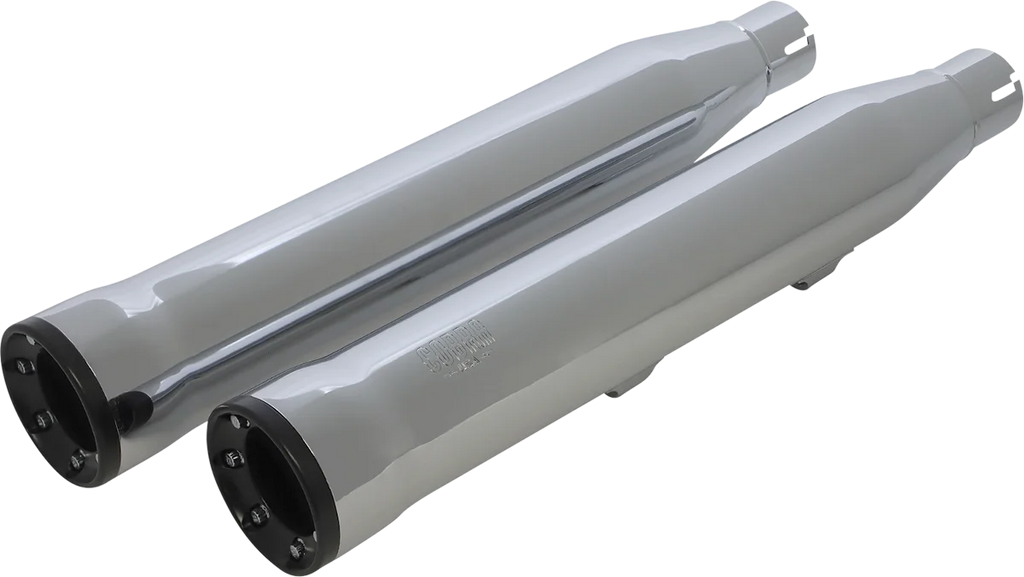 Cobra 3" RPT Mufflers - Chrome 6081 - Back View