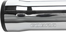 Load image into Gallery viewer, Cobra 3" RPT Mufflers for '00-'06 Softail - Chrome 6054 - Side View