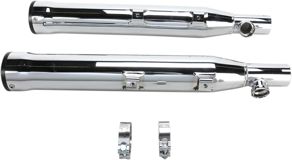 Cobra 3" RPT Mufflers for '00-'06 Softail - Chrome 6054 - Installation View