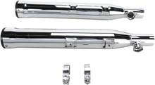 Load image into Gallery viewer, Cobra 3" RPT Mufflers for '00-'06 Softail - Chrome 6054 - Installation View