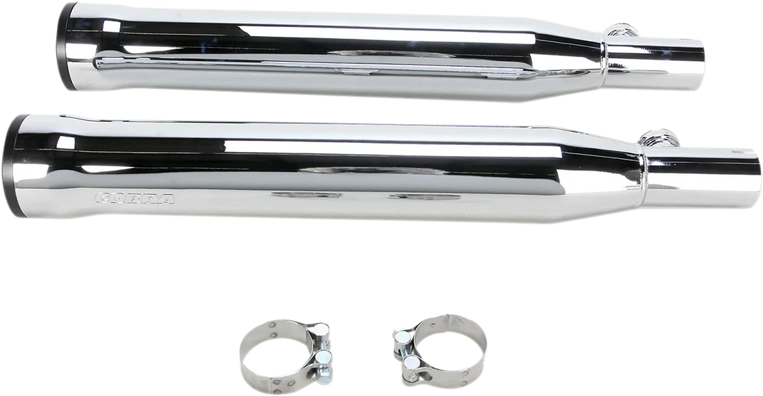 Cobra 3" RPT Mufflers for '00-'06 Softail - Chrome 6054 - Additional View 5