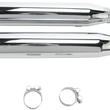 Load image into Gallery viewer, Cobra 3" RPT Mufflers for '07-'13 XL - Chrome 6080 - Back View