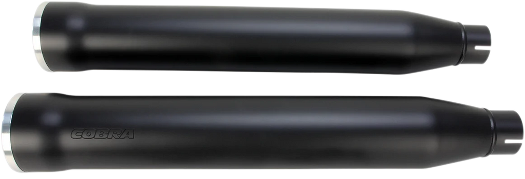 Cobra 3" RPT Mufflers for '07-'17 Softail - Black 6053B - Main Product View
