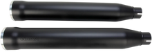 Load image into Gallery viewer, Cobra 3" RPT Mufflers for '07-'17 Softail - Black 6053B - Main Product View