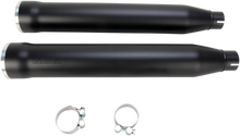 Load image into Gallery viewer, Cobra 3" RPT Mufflers for '07-'17 Softail - Black 6053B - Installation View