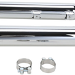 Load image into Gallery viewer, Cobra 3" RPT Mufflers for '07-'17 Softail - Chrome 6053 - Side View