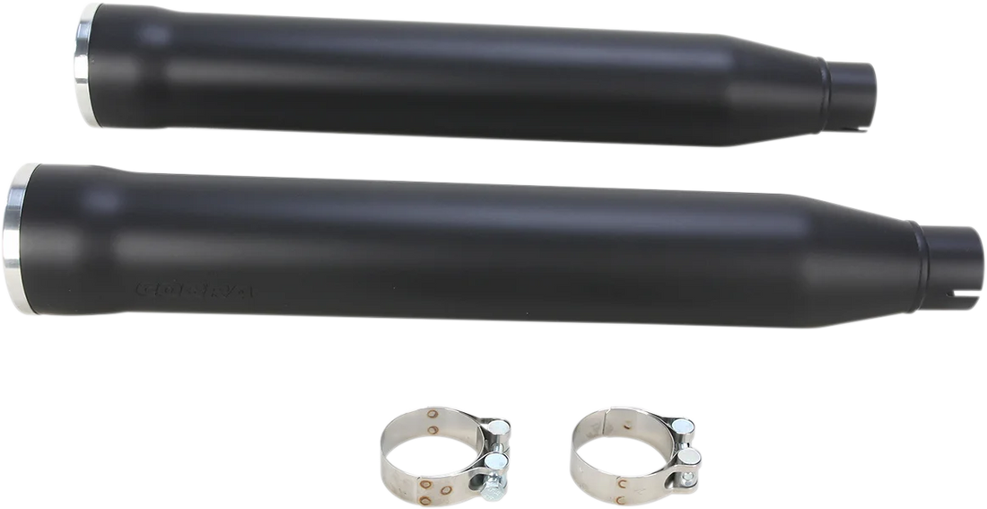 Cobra 3" RPT Mufflers for '95-'17 FXD - Black 6055B - Additional View 5